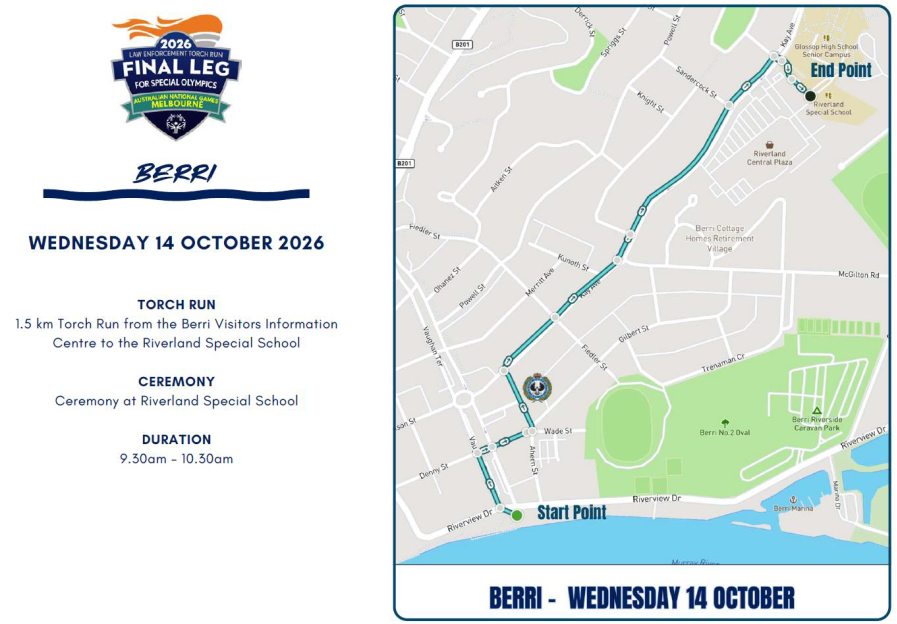 Berri – 2026 AUSTRALIAN NATIONAL GAMES FINAL LEG